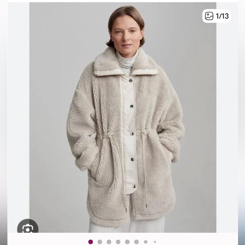 VARLEY JAMIE SHERPA JACKET, small, NEW
